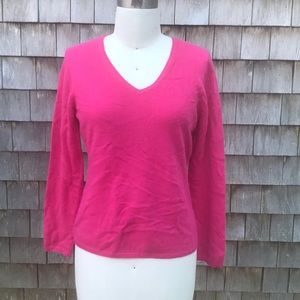 Preppy In Pink Cashmere Sweater